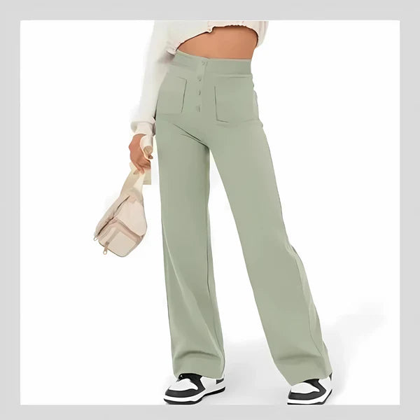 Women's Casual High Waist Stretch Pants