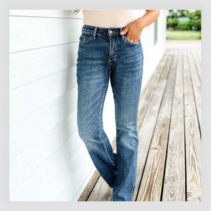 Mid-Rise Women's Bootcut Jeans - Britima™